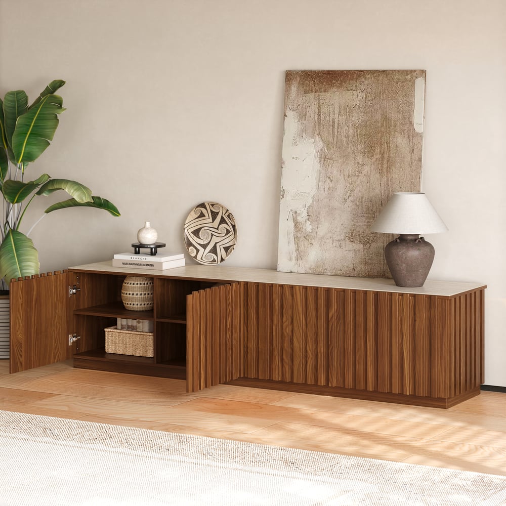 Meuble TV Aura, éclairage d'ambiance
