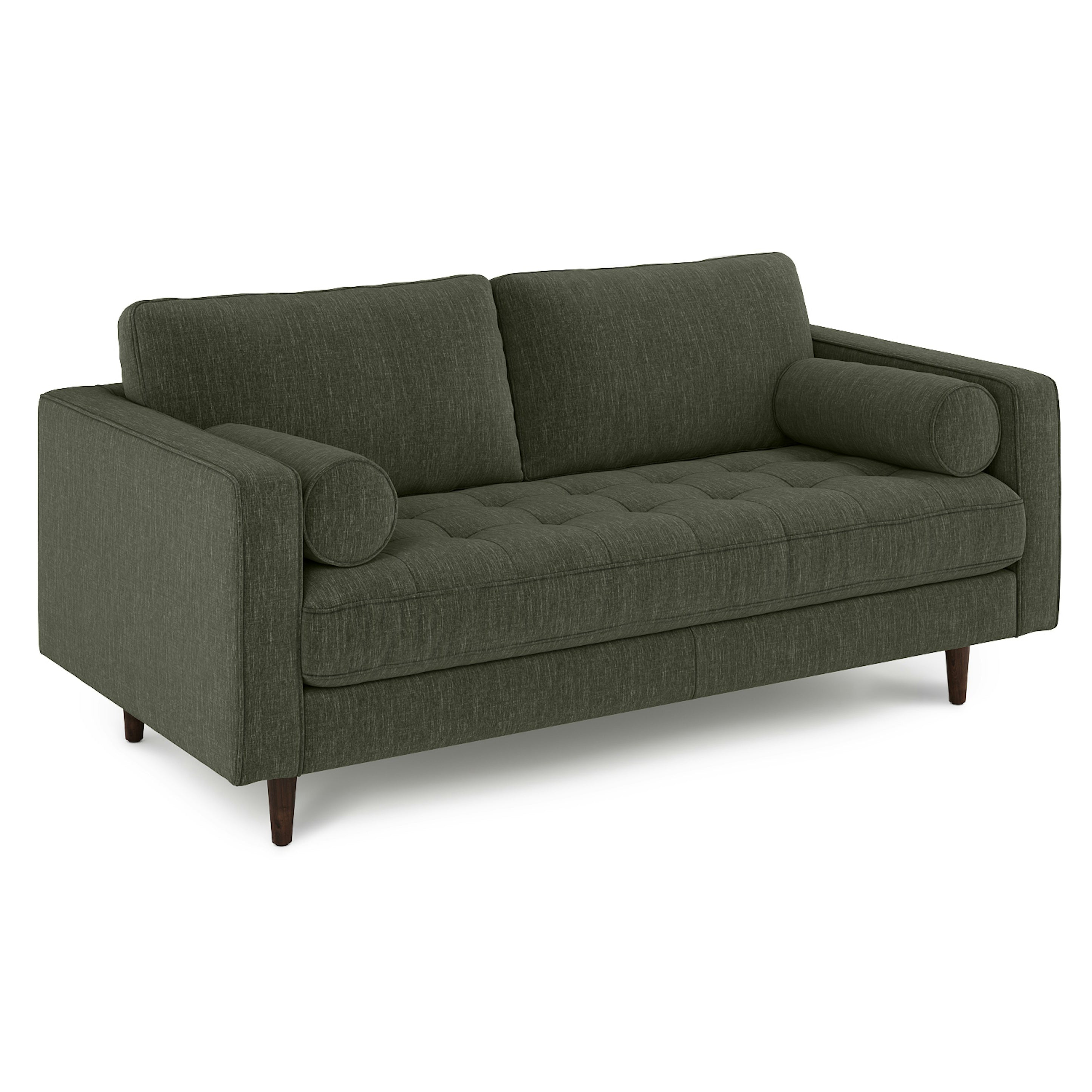 Sven 72" Tufted Loveseat - Fir Green