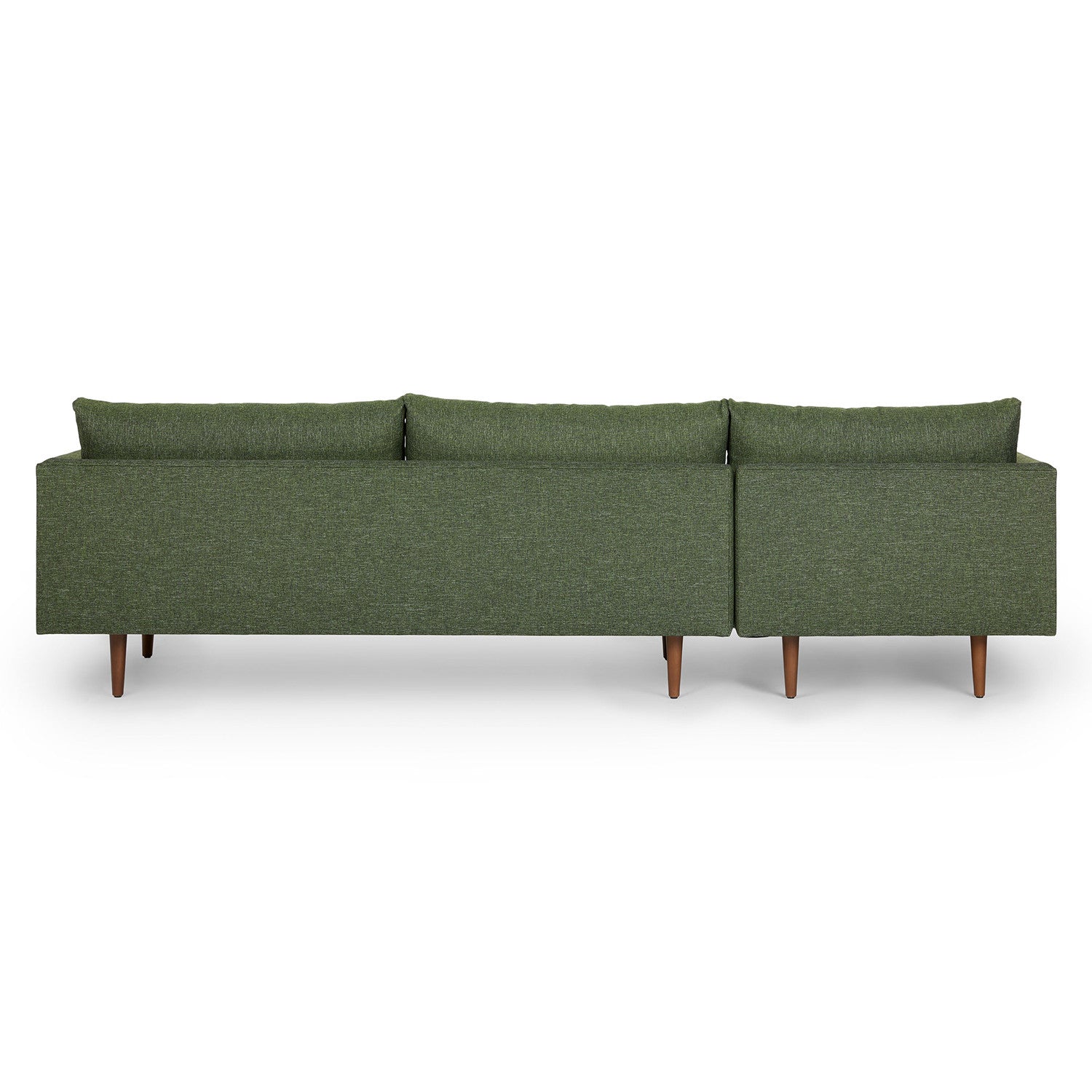 Burrard 112" Left Sectional - Forest Green