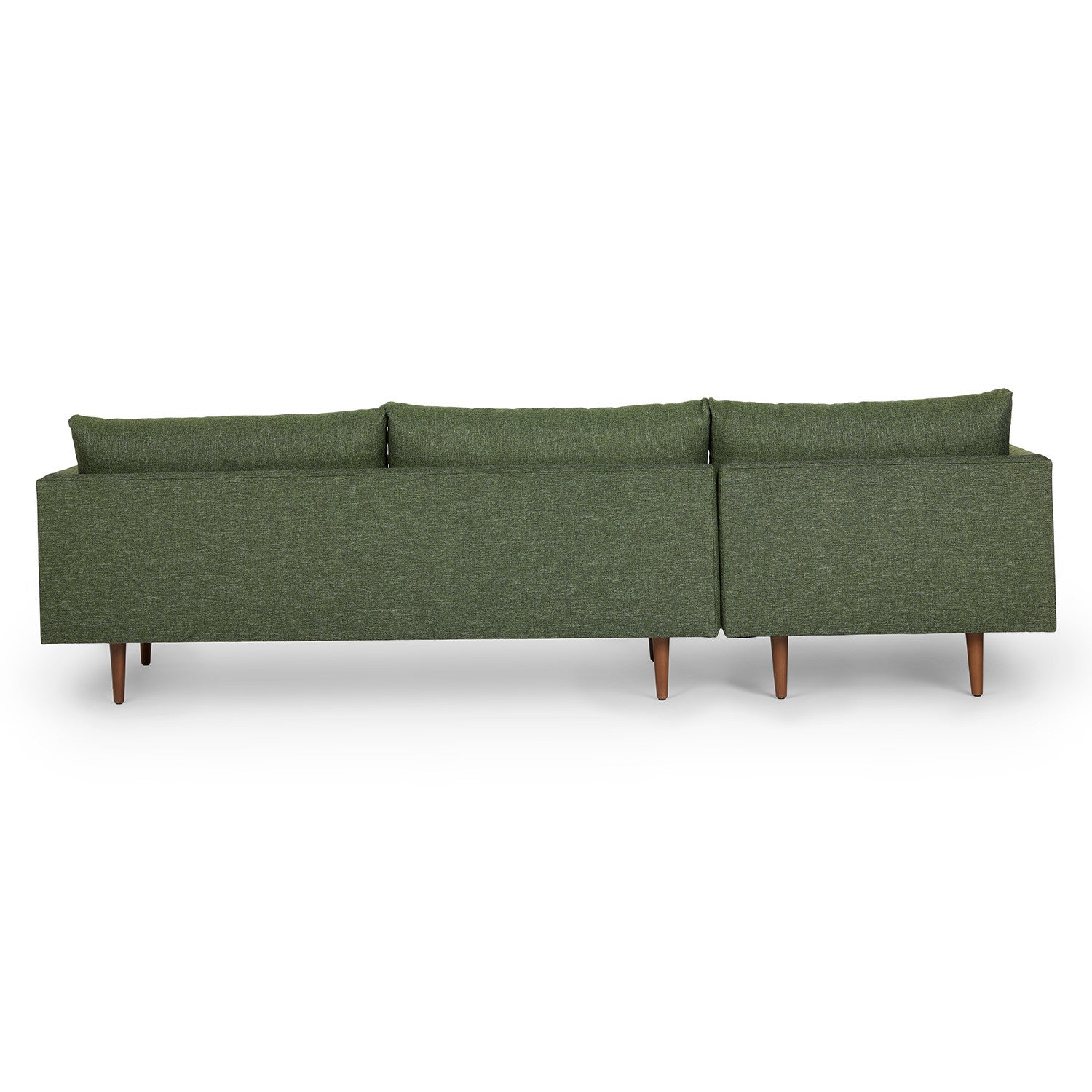 Burrard 112" Left Sectional - Forest Green