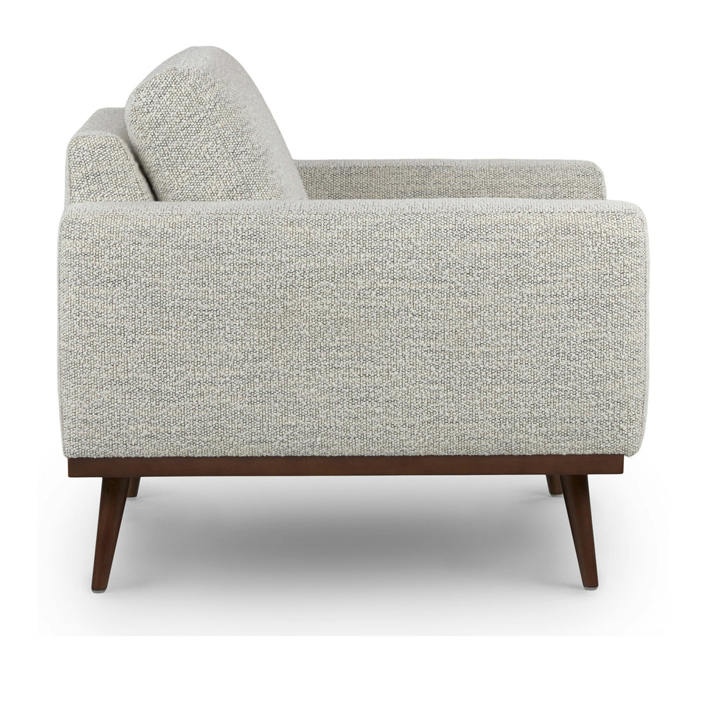 Rhett 38.5" Lounge Chair - Pepper Ivory