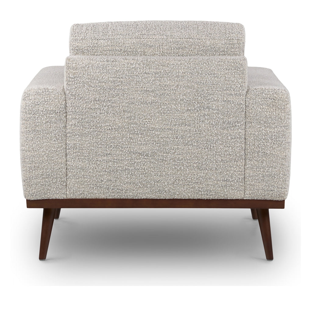 Rhett 38.5" Lounge Chair - Pepper Ivory