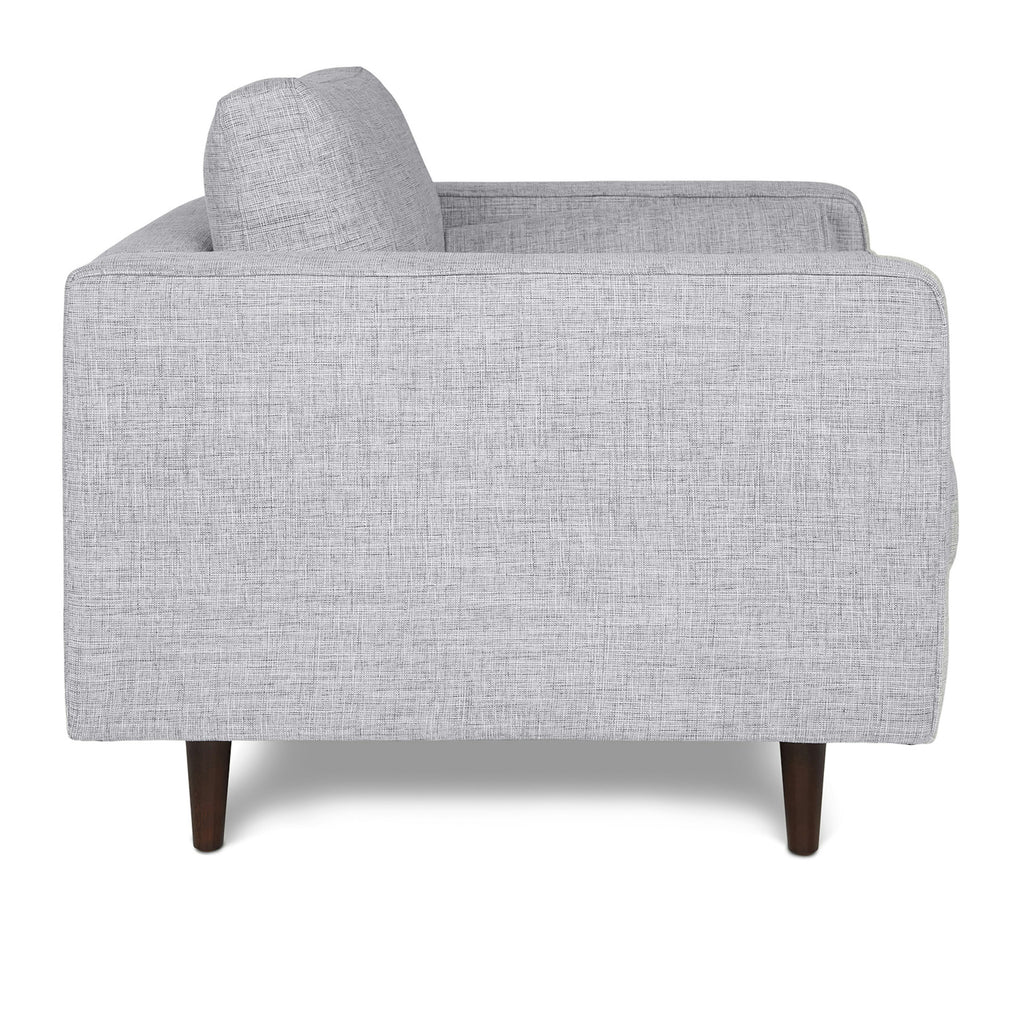 Sven 42" Tufted Lounge Chair - Stone Gray