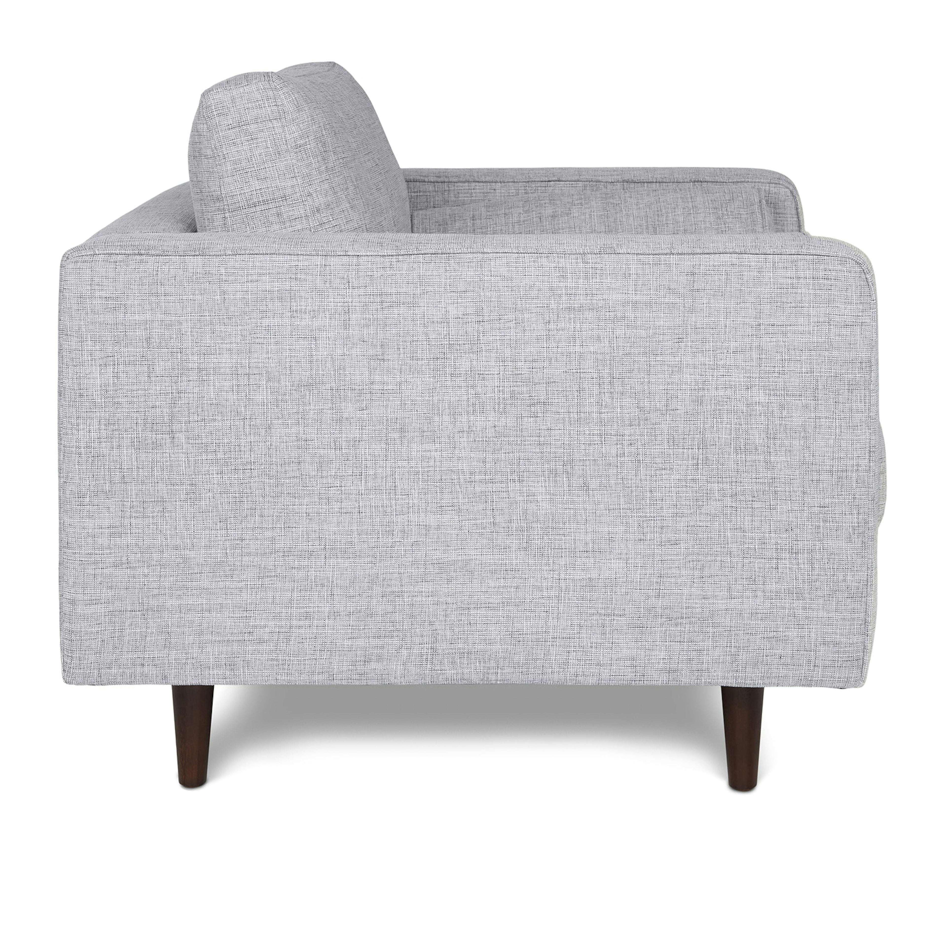 Sven 42" Tufted Lounge Chair - Stone Gray