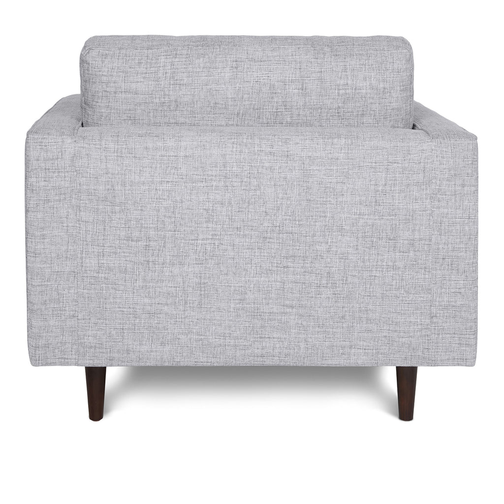 Sven 42" Tufted Lounge Chair - Stone Gray