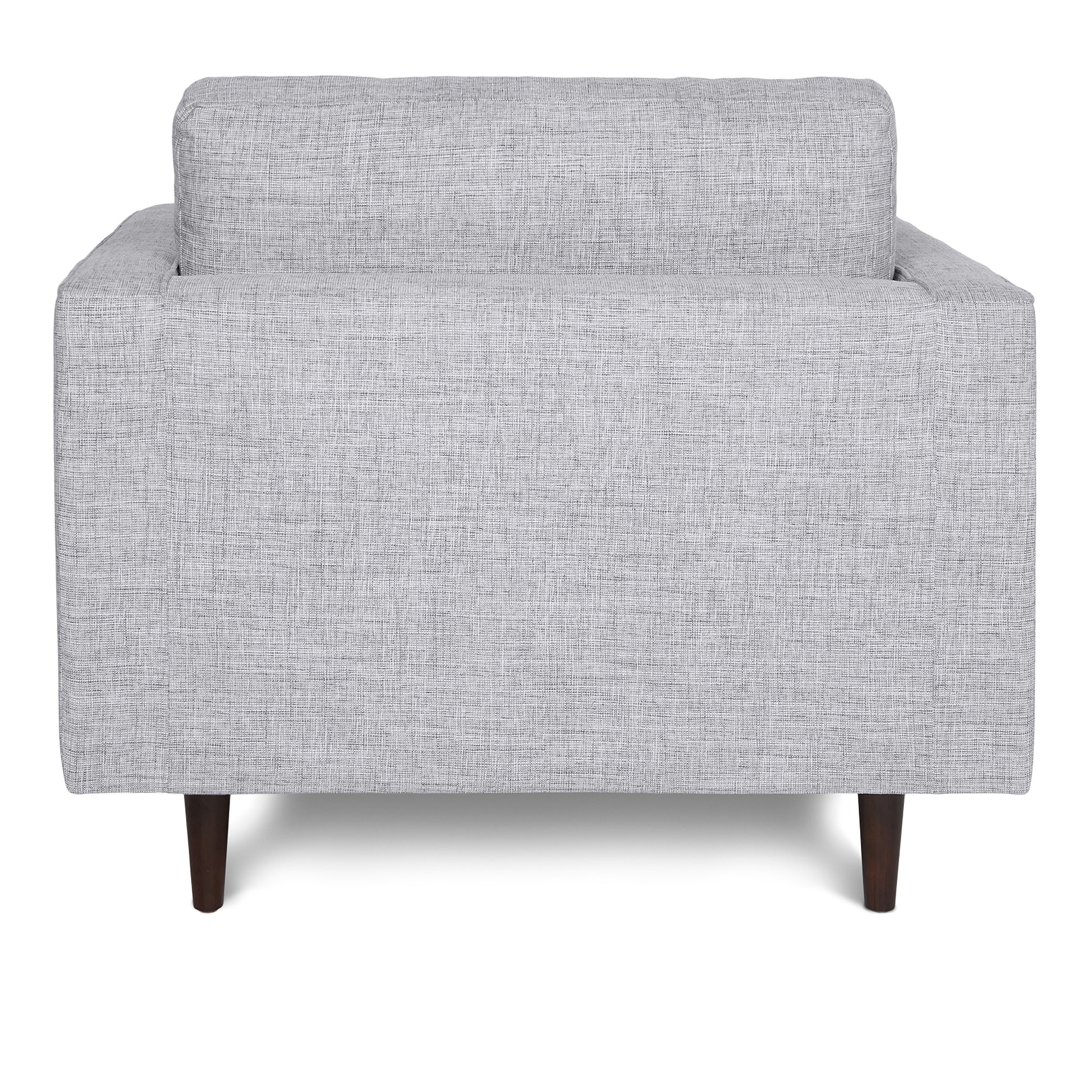 Sven 42" Tufted Lounge Chair - Stone Gray
