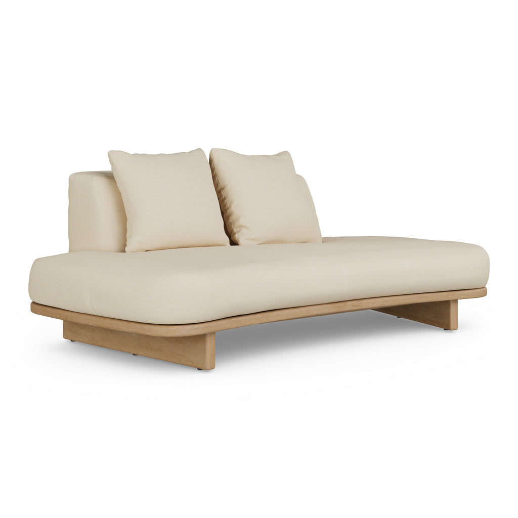 Daphne 80.5" Outdoor Sofa - Dravite Ivory