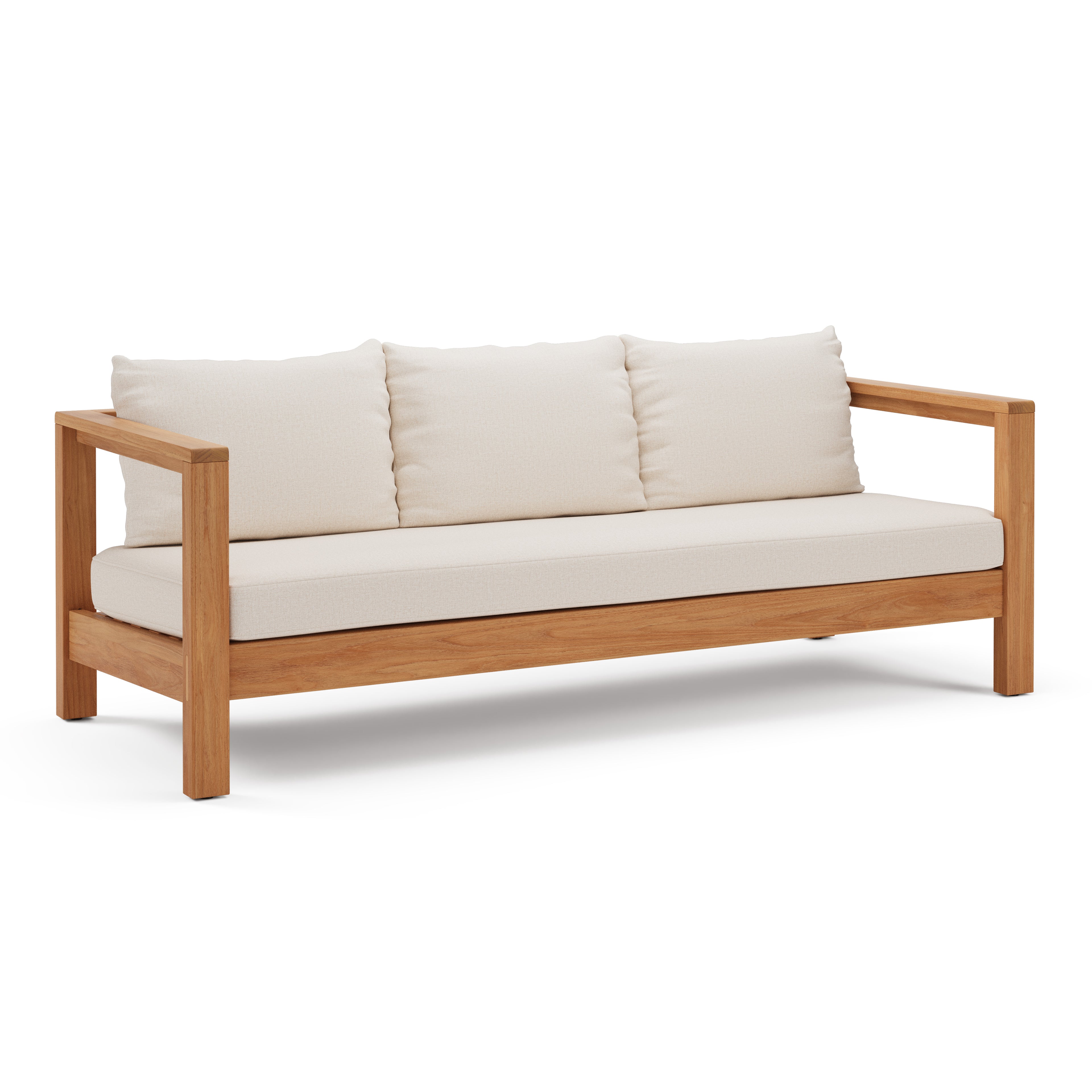 Palmera 80" Outdoor Sofa Set - Portside Beige
