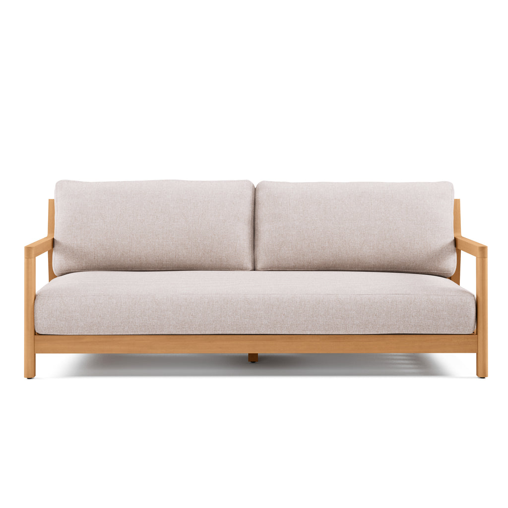 Elise 80" Outdoor Sofa - Basket Beige