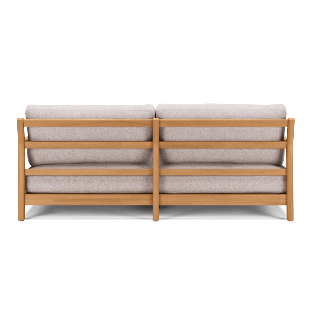 Elise 80" Outdoor Sofa - Basket Beige
