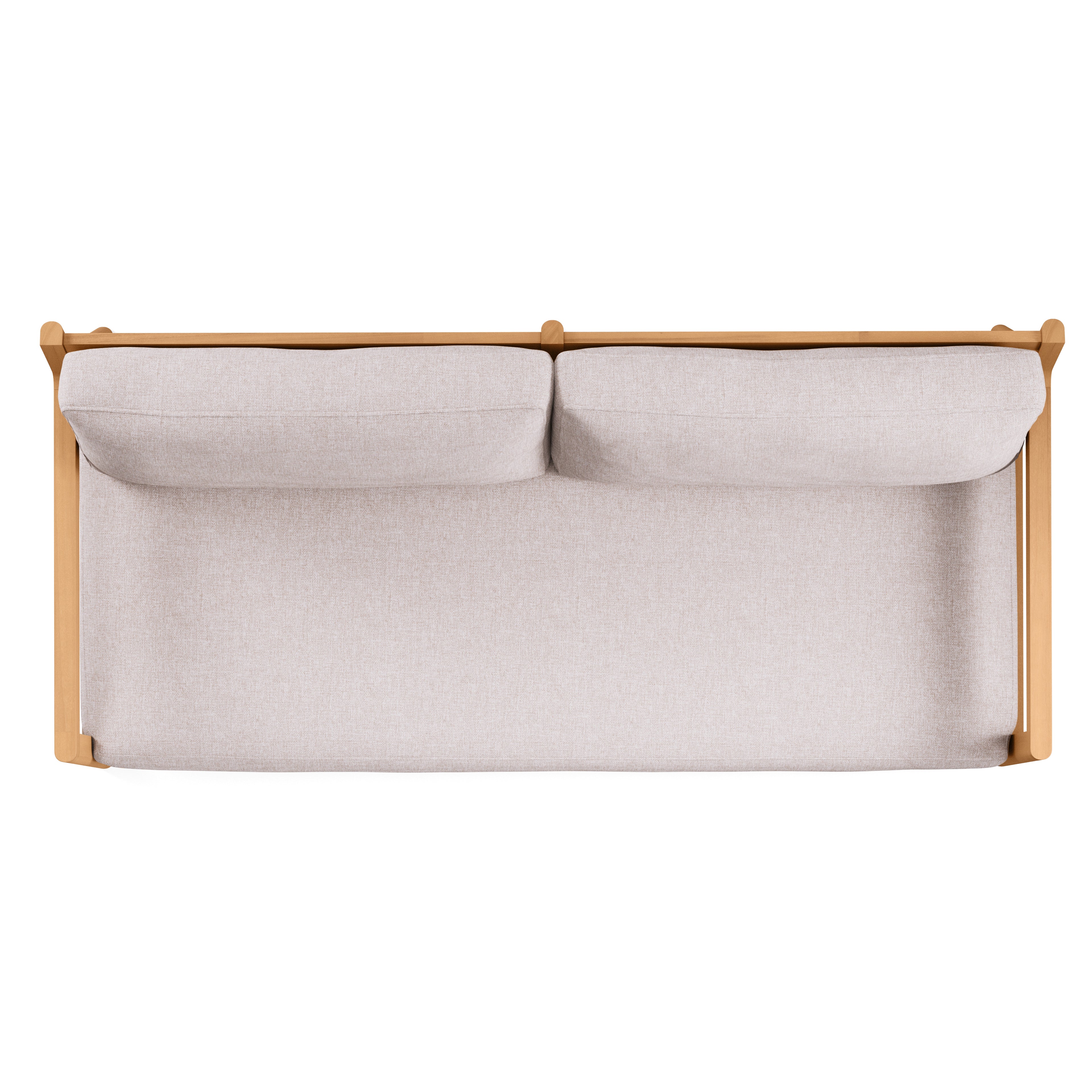 Elise 80" Outdoor Sofa - Basket Beige