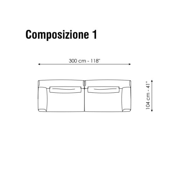 Beneto - canapé modulable