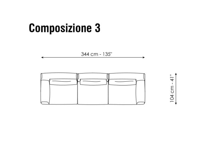 Beneto - canapé modulable