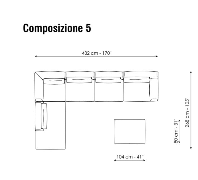Beneto - canapé modulable
