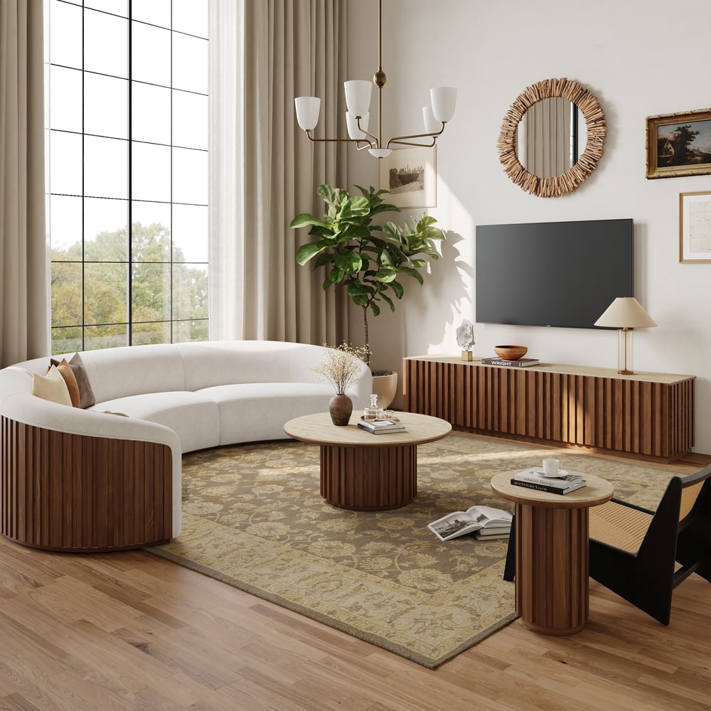 Meuble TV Aura, ambiance salon