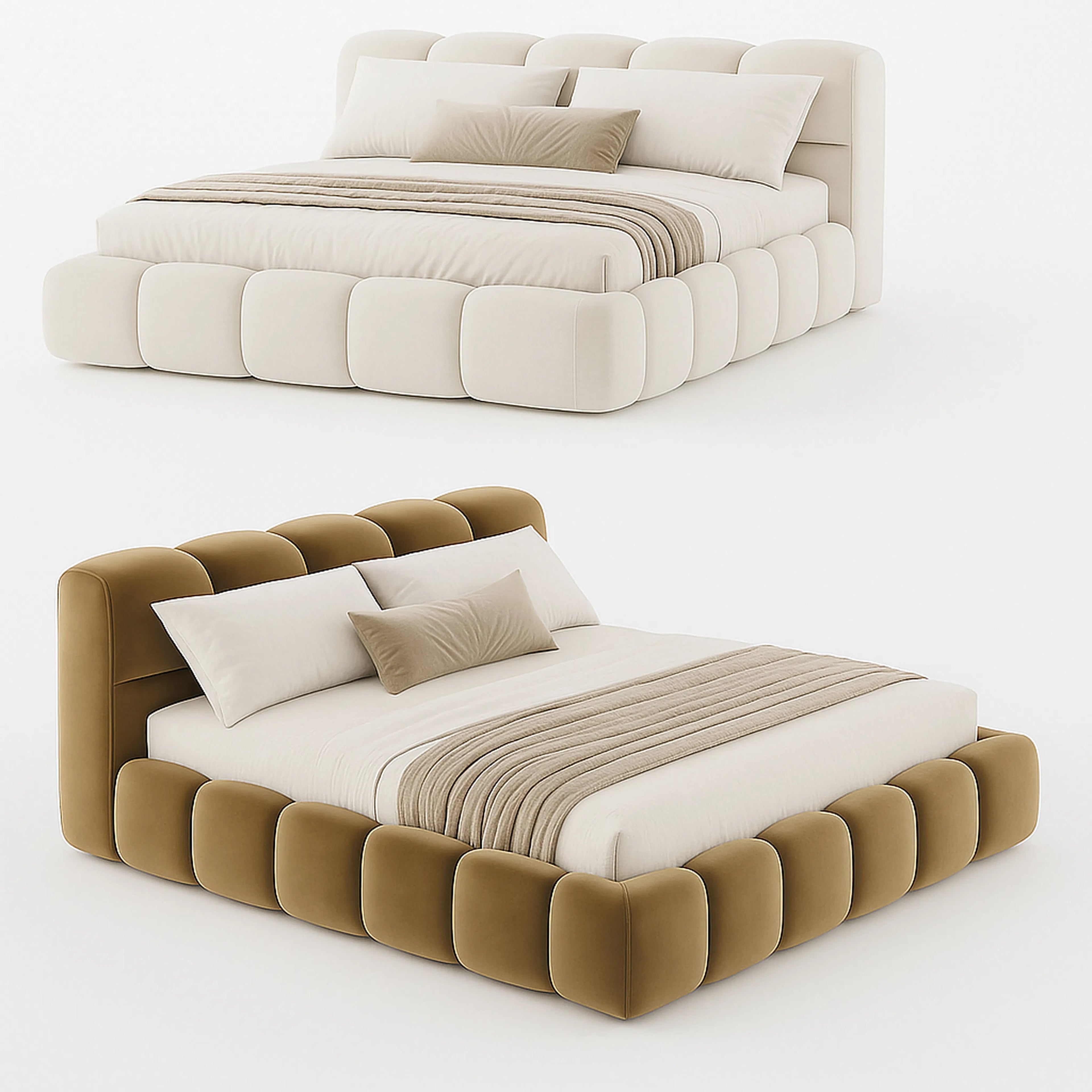 Cloud Bubble Bed Sakeena, double vue studio
