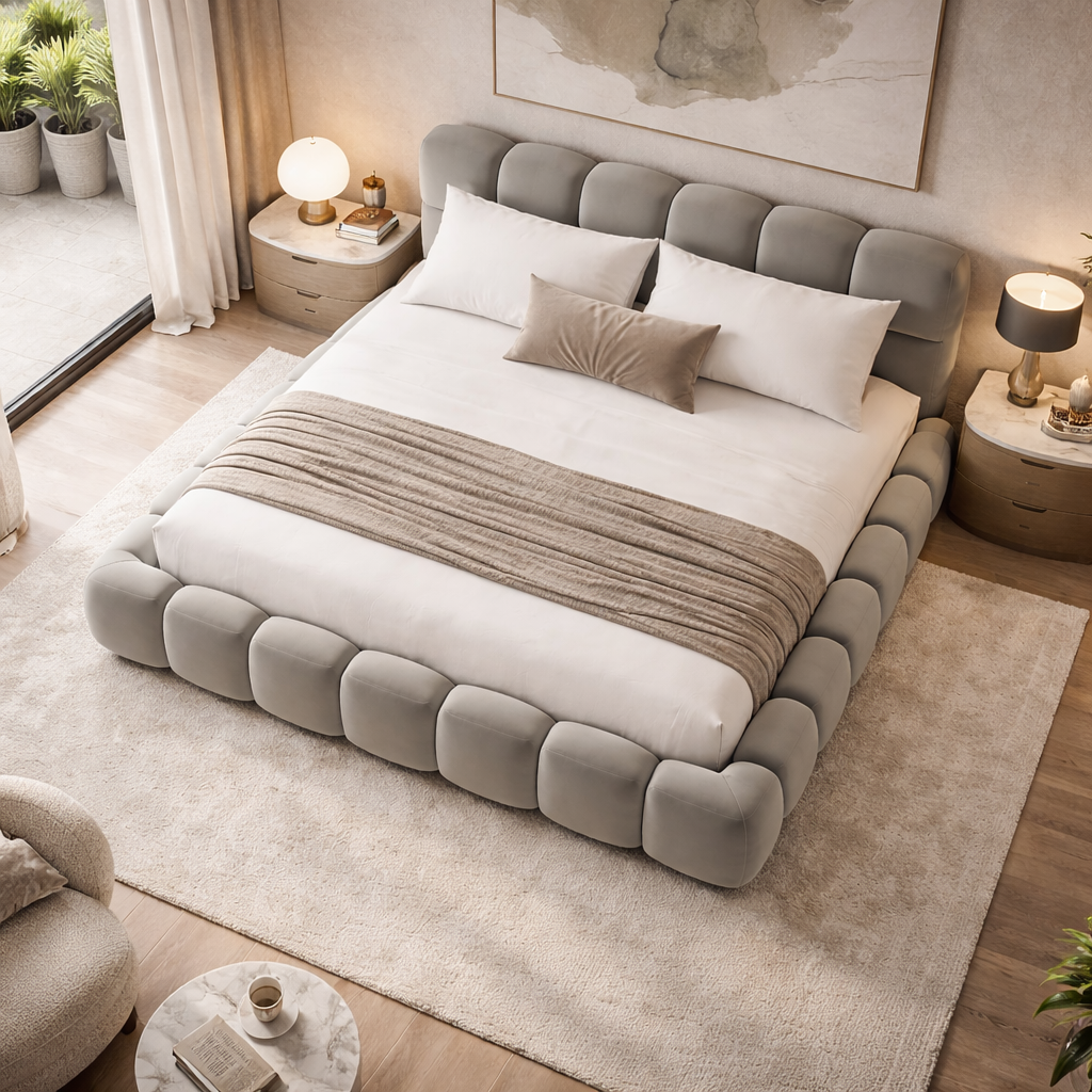Cloud Bubble Bed Sakeena dans une chambre design