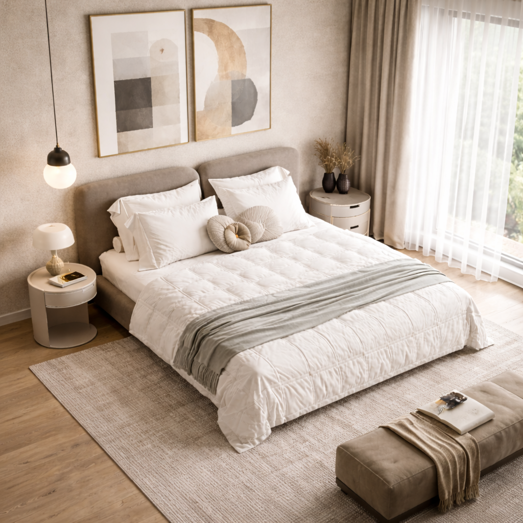 Double Arch Bed Sakeena dans une chambre design