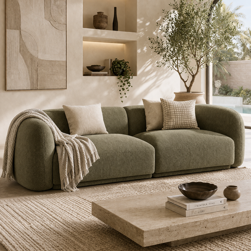 Dune Sofa Sakeena dans un salon contemporain