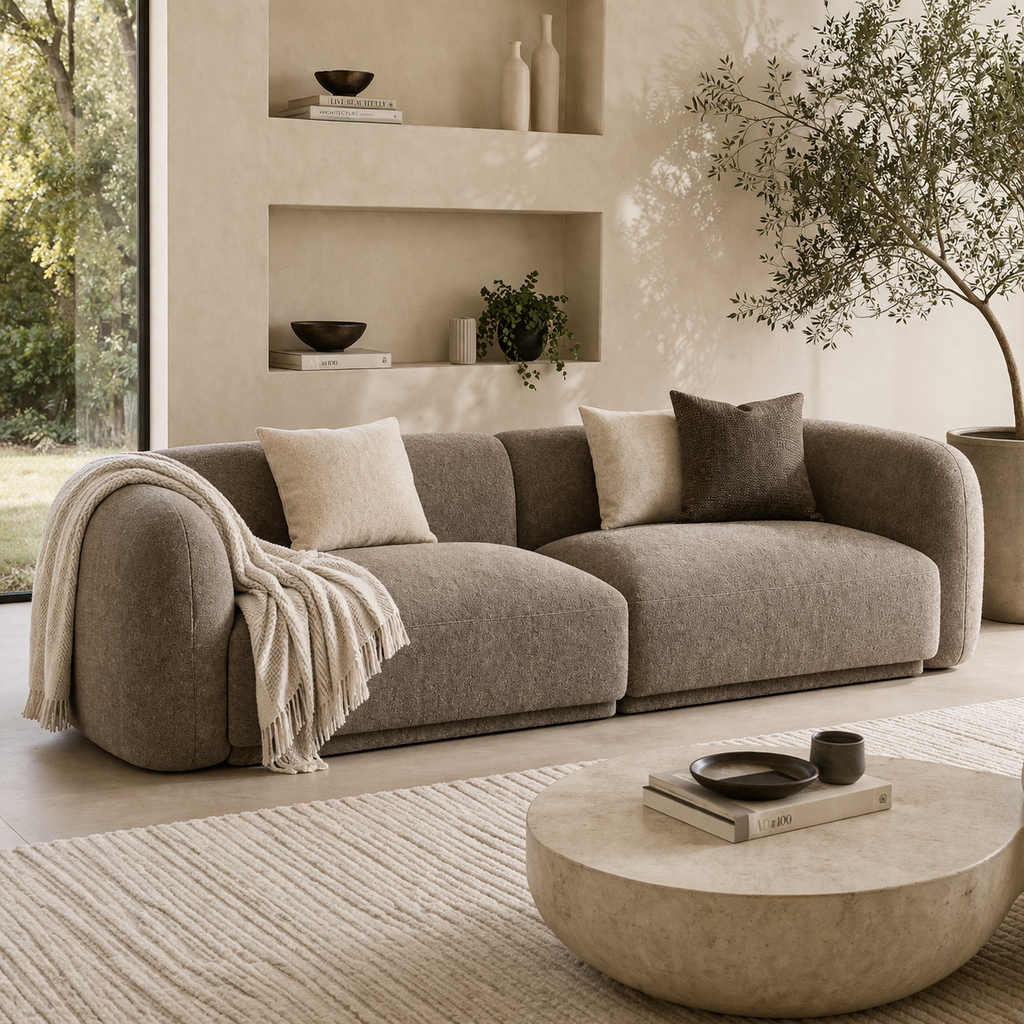 Dune Sofa Sakeena dans un intérieur haut de gamme