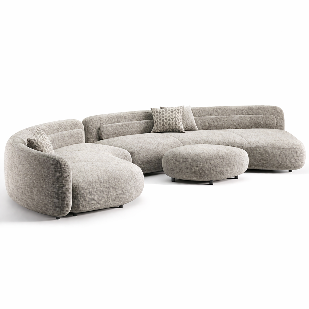Halo Curve Sofa Sakeena, vue studio