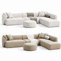 Luna Corner Sofa Sakeena, double vue studio