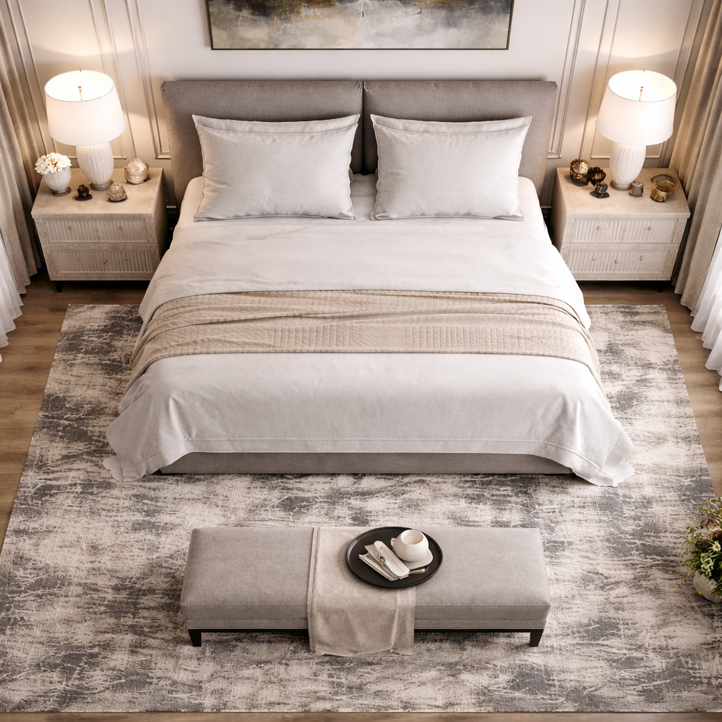 Nova Ease Bed Sakeena dans une chambre design