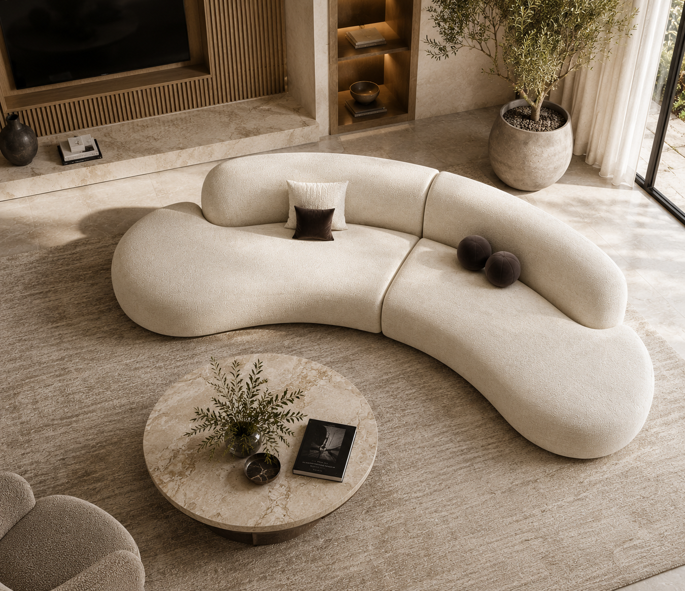 Oria Sofa Sakeena dans un salon design