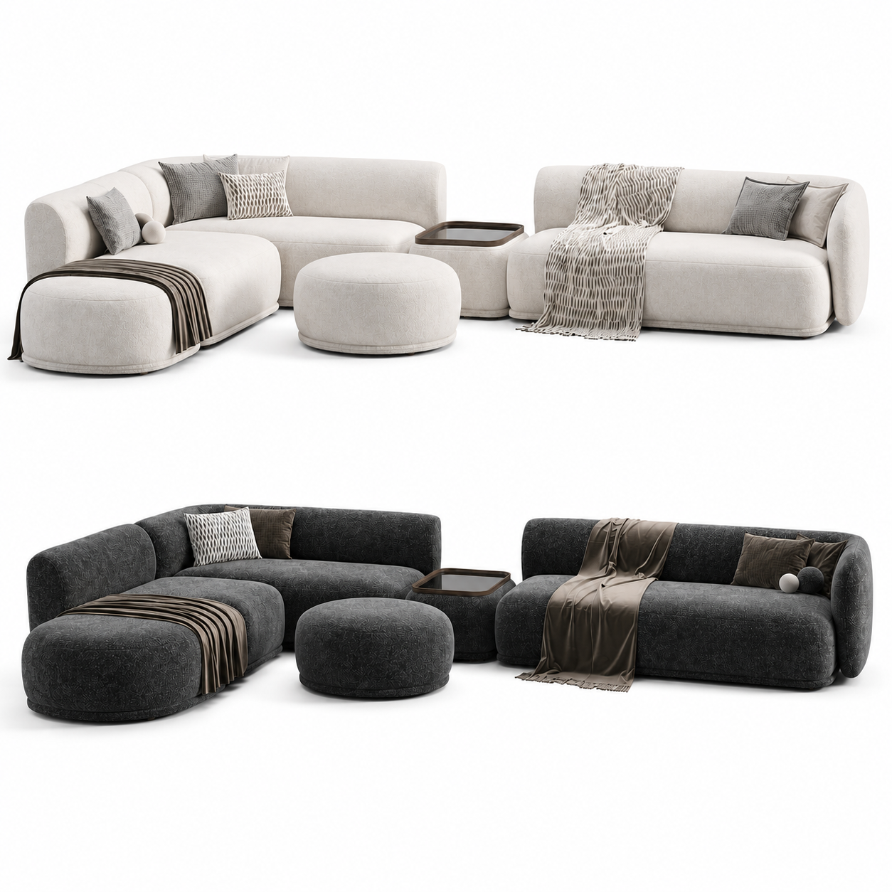 Pearl Sofa Sakeena, double vue studio
