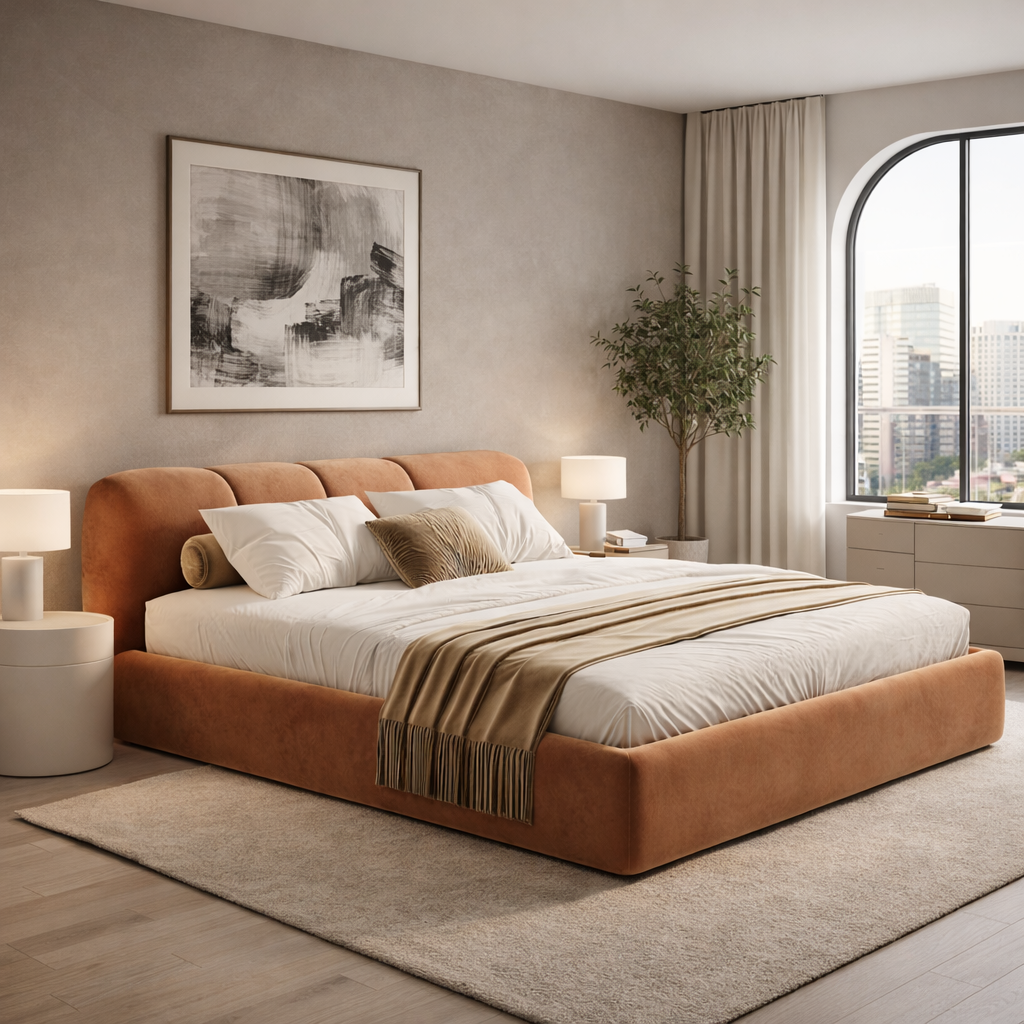 Roadster Bubble Bed Sakeena dans une chambre haut de gamme