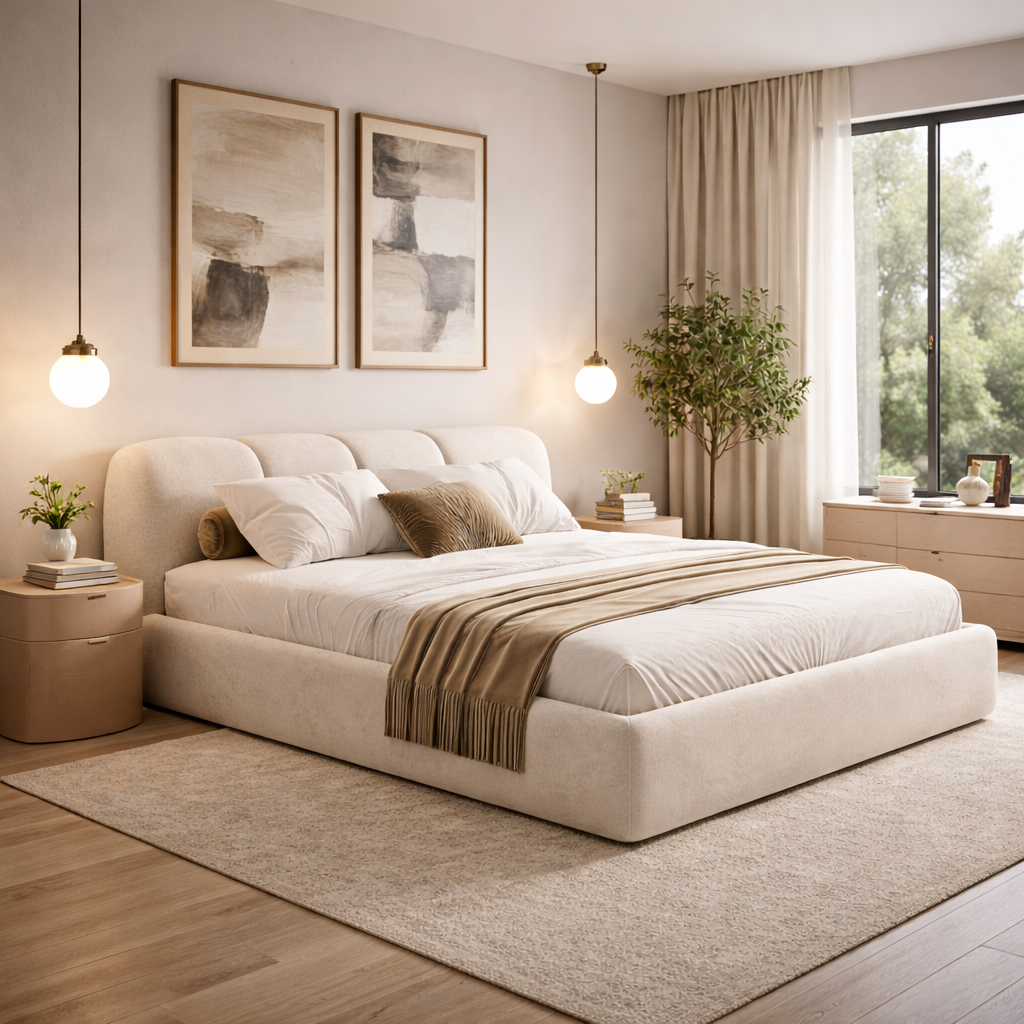 Roadster Bubble Bed Sakeena dans une suite moderne