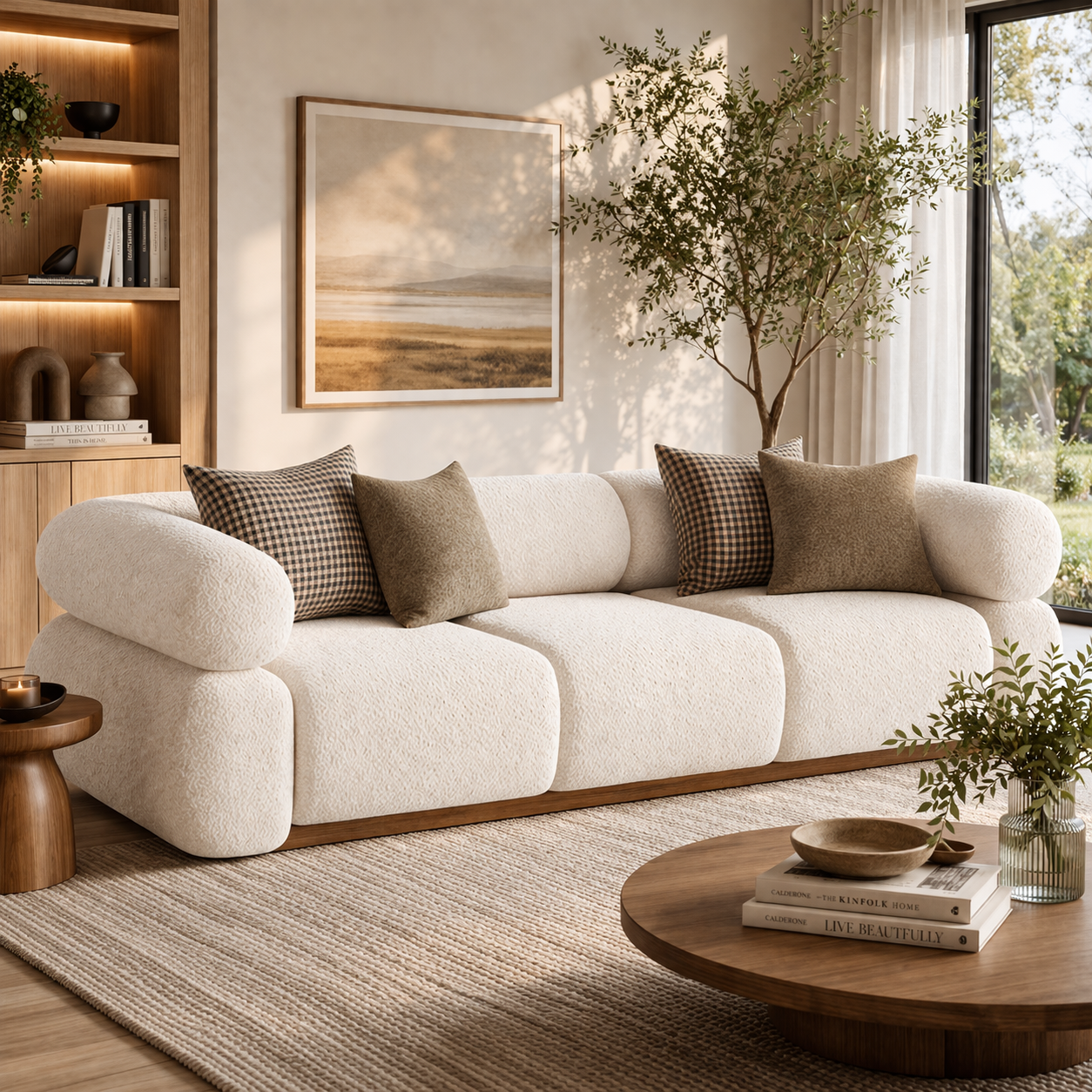 Cloud Sofa Sakeena dans une résidence moderne