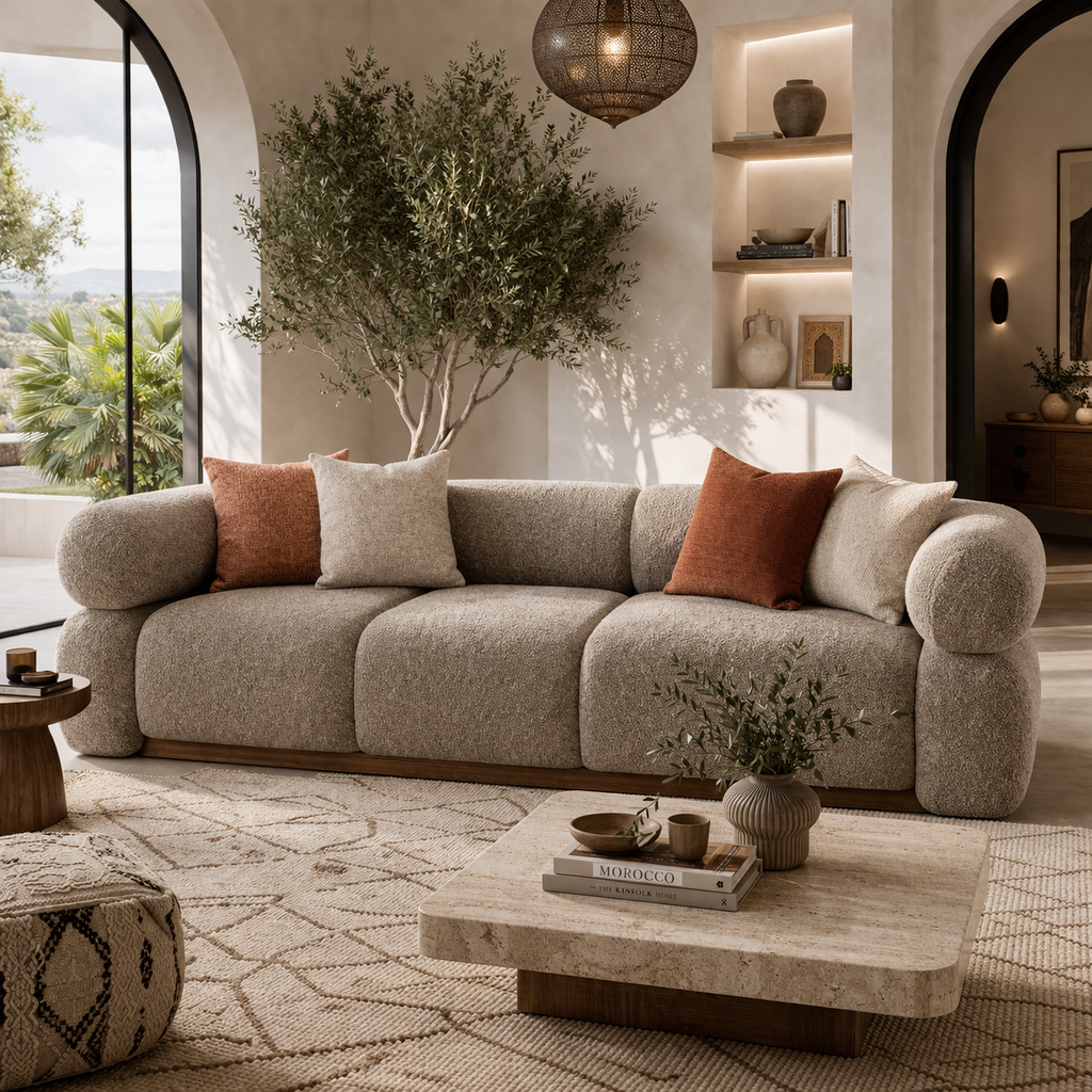 Cloud Sofa Sakeena dans un salon design